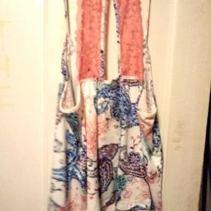 Women's paisley shirt/ tanktop